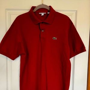 Lacoste Red Polo Shirt